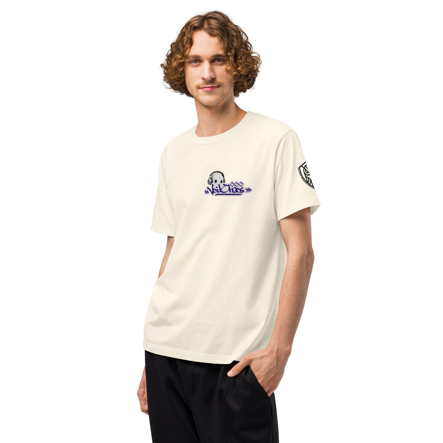 Void Chaos Techwear Heavyweight Oversized Graphic T-Shirt