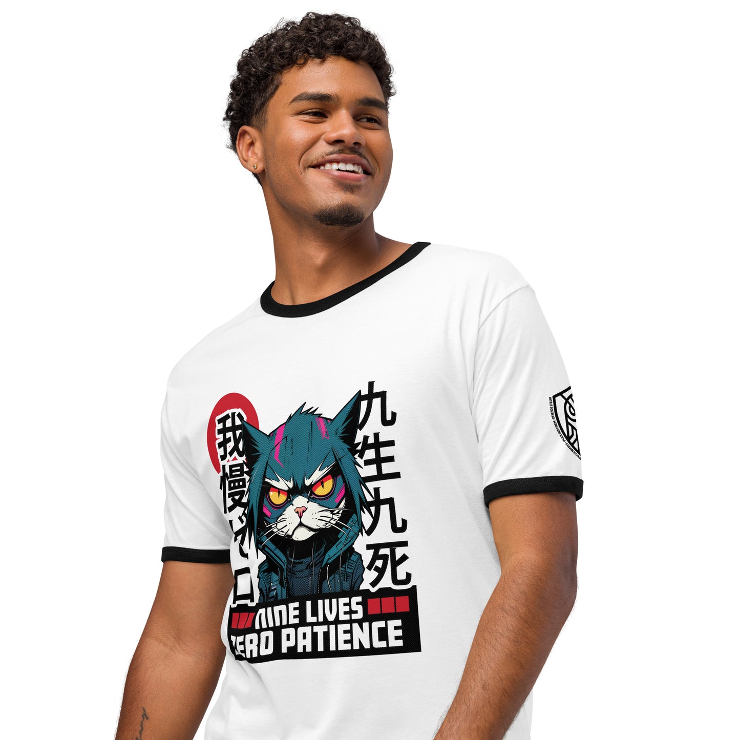 Nine Lives Zero Patience Japanese Graphic T-Shirt