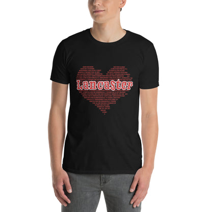 The Heart of Lancaster County Graphic T-Shirt Black