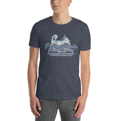 The Pennsylvania Dutch Paradox Graphic T-Shirt Heather Navy