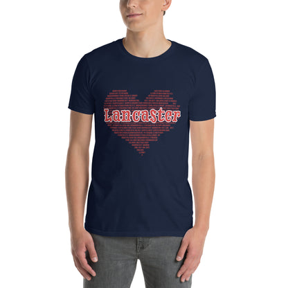 The Heart of Lancaster County Graphic T-Shirt Navy