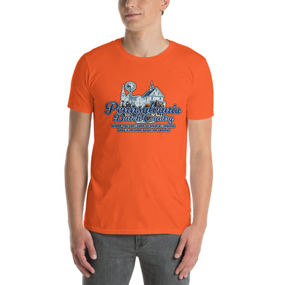 The Pennsylvania Dutch Paradox Graphic T-Shirt Orange