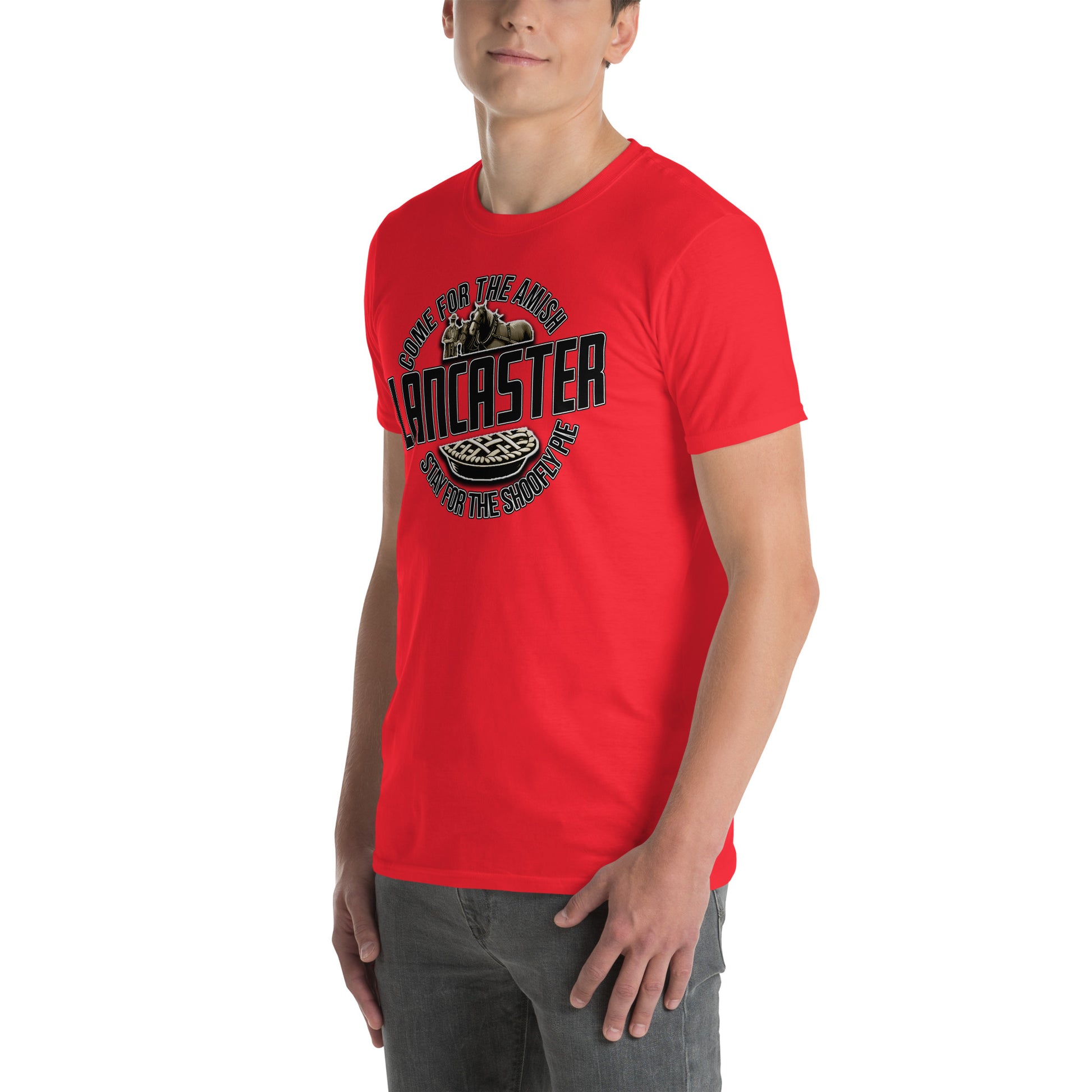 Come for the Amish, Stay for the Pie Graphic T-Shirt