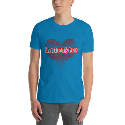 The Heart of Lancaster County Graphic T-Shirt Sapphire