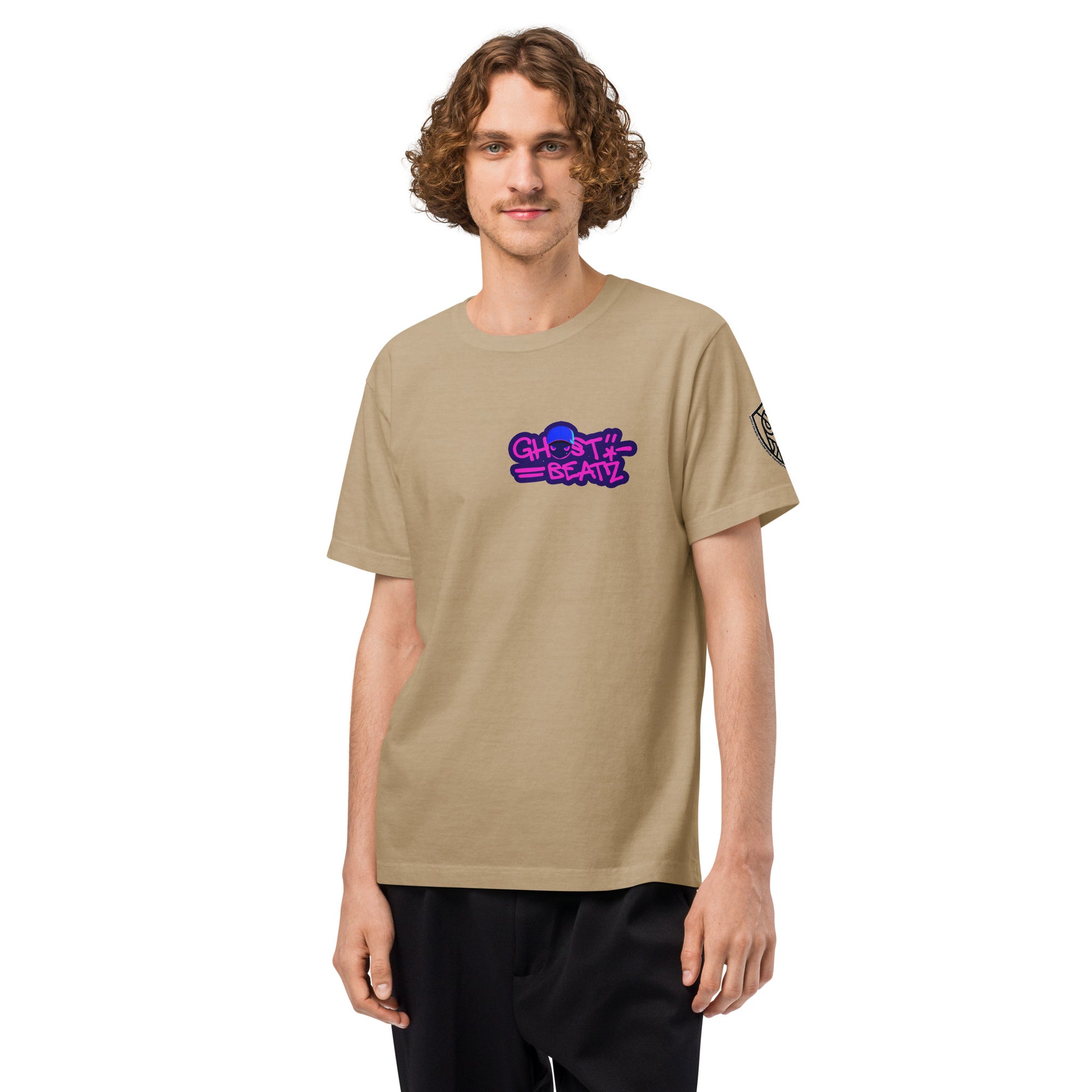 Ghost Beatz Techwear Heavyweight Oversized Graphic T-Shirt