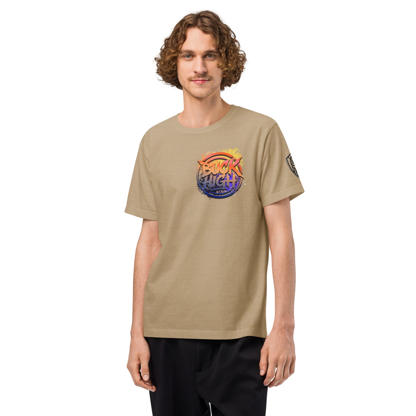 Buck High Techwear Heavyweight Oversized Graphic T-Shirt