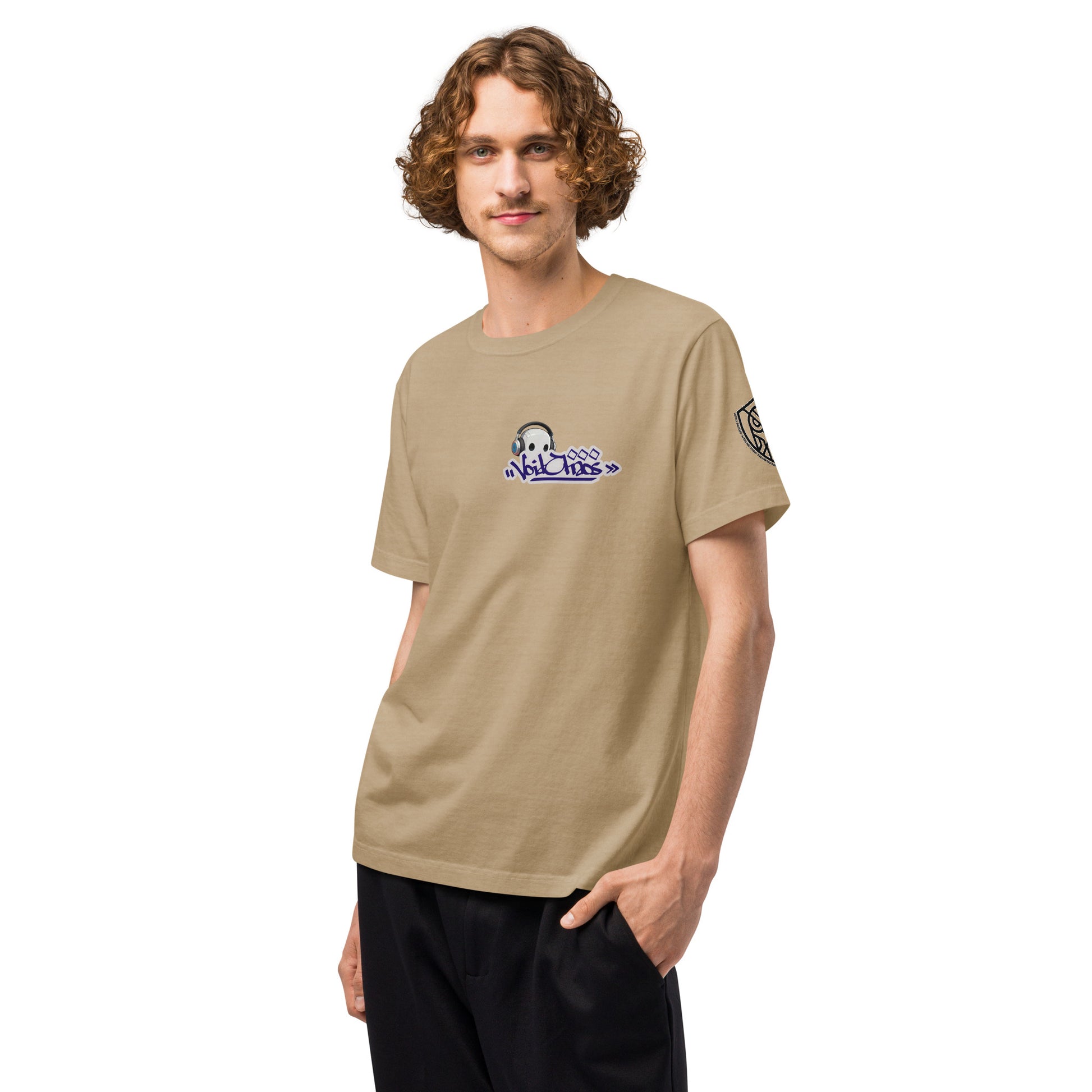 Void Chaos Techwear Heavyweight Oversized Graphic T-Shirt