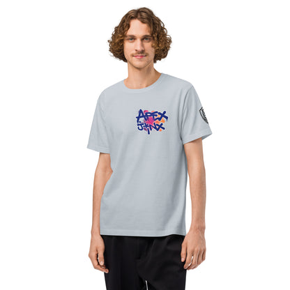 Apex Jinx Neon Skater Techwear Heavyweight Oversized Graphic T-Shirt