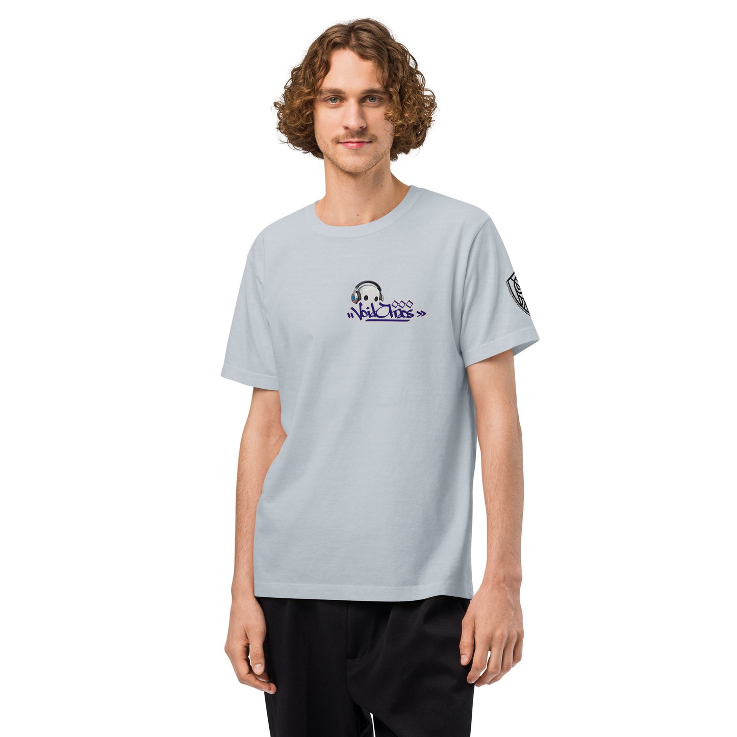 Void Chaos Techwear Heavyweight Oversized Graphic T-Shirt