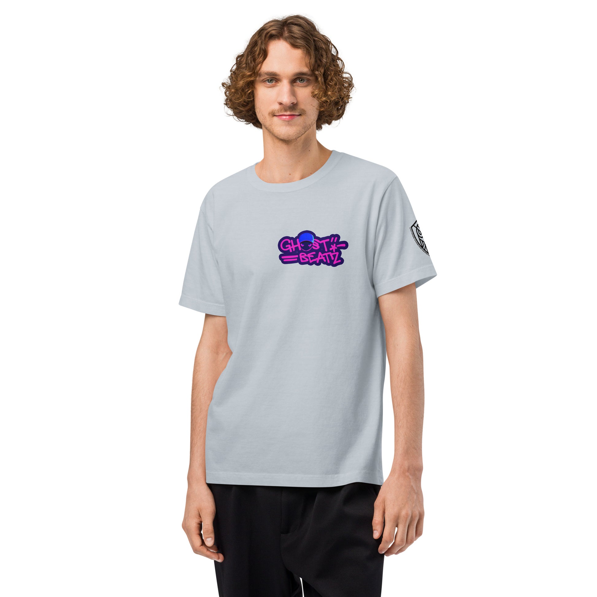 Ghost Beatz Techwear Heavyweight Oversized Graphic T-Shirt