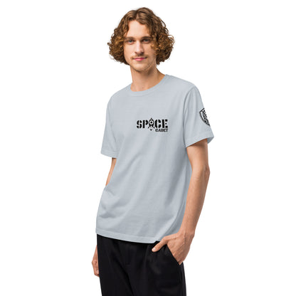 Space Cadet Neon Voyager Techwear Heavyweight Oversized Graphic T-Shirt