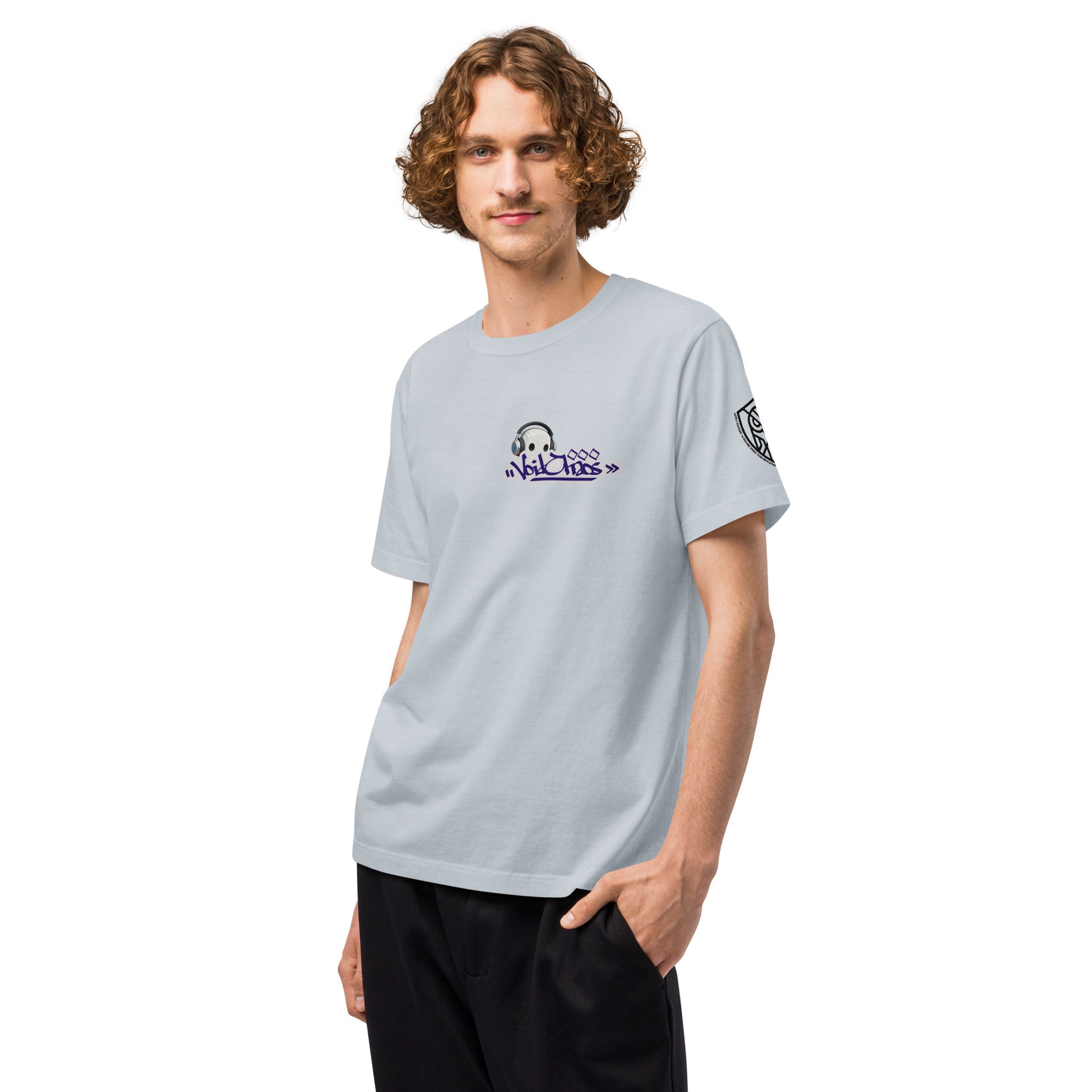 Void Chaos Techwear Heavyweight Oversized Graphic T-Shirt