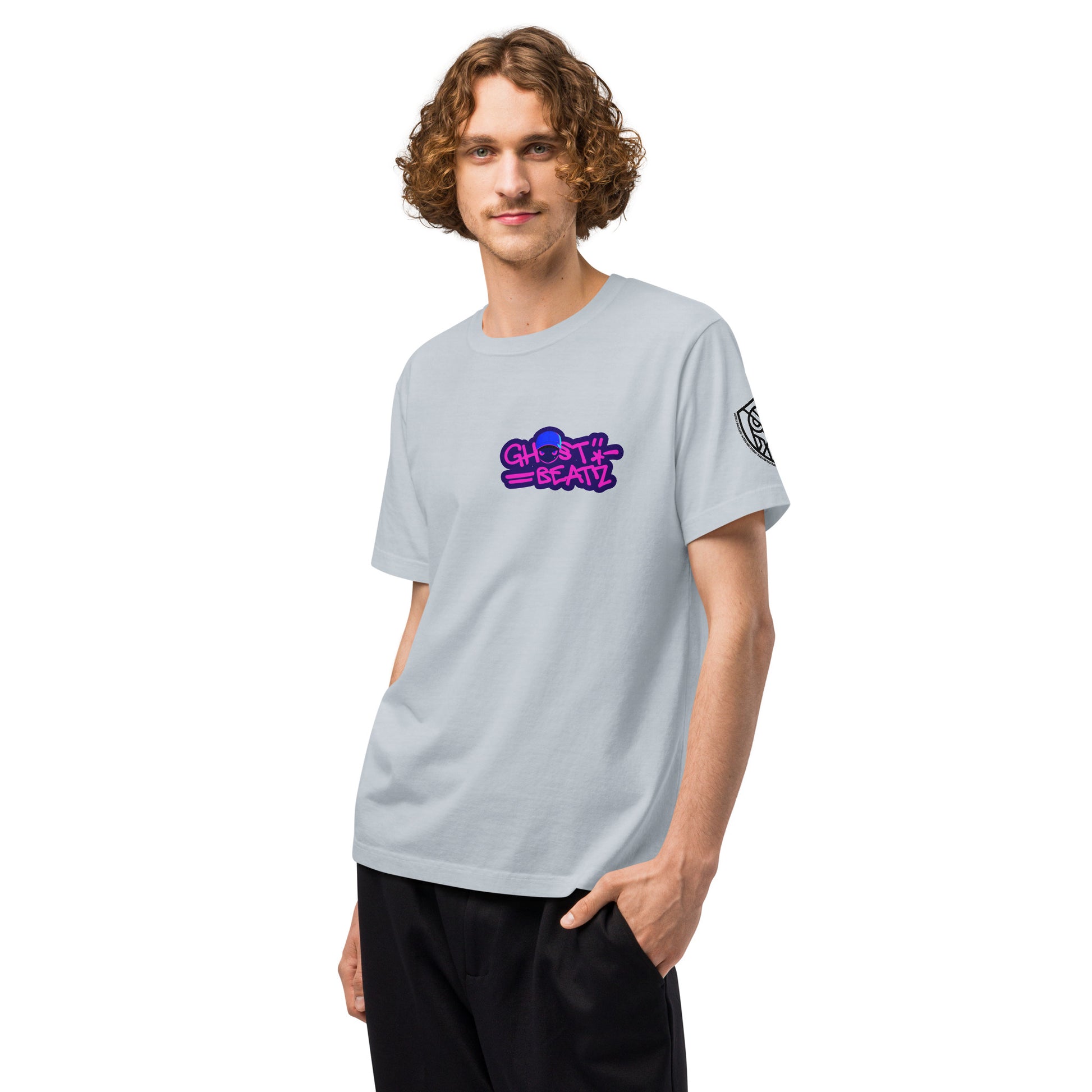 Ghost Beatz Techwear Heavyweight Oversized Graphic T-Shirt