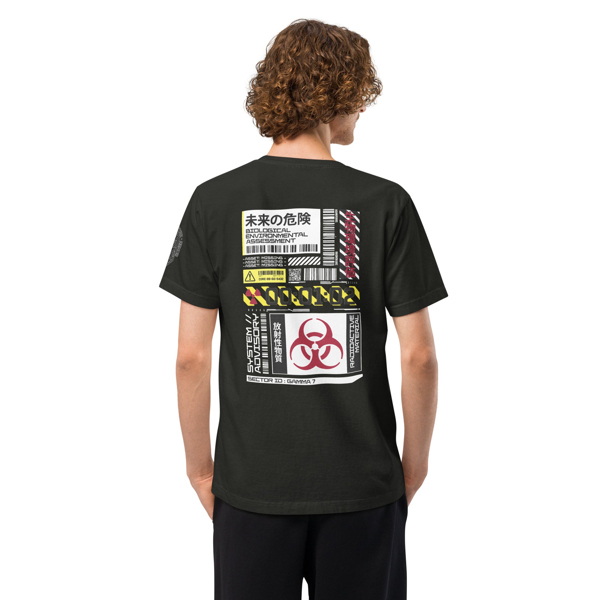 Future Hazard Heavyweight Oversized Graphic T-Shirt