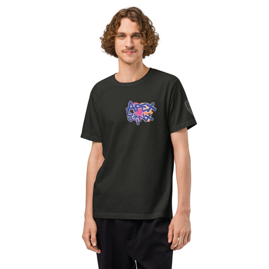 Apex Jinx Neon Skater Techwear Heavyweight Oversized Graphic T-Shirt