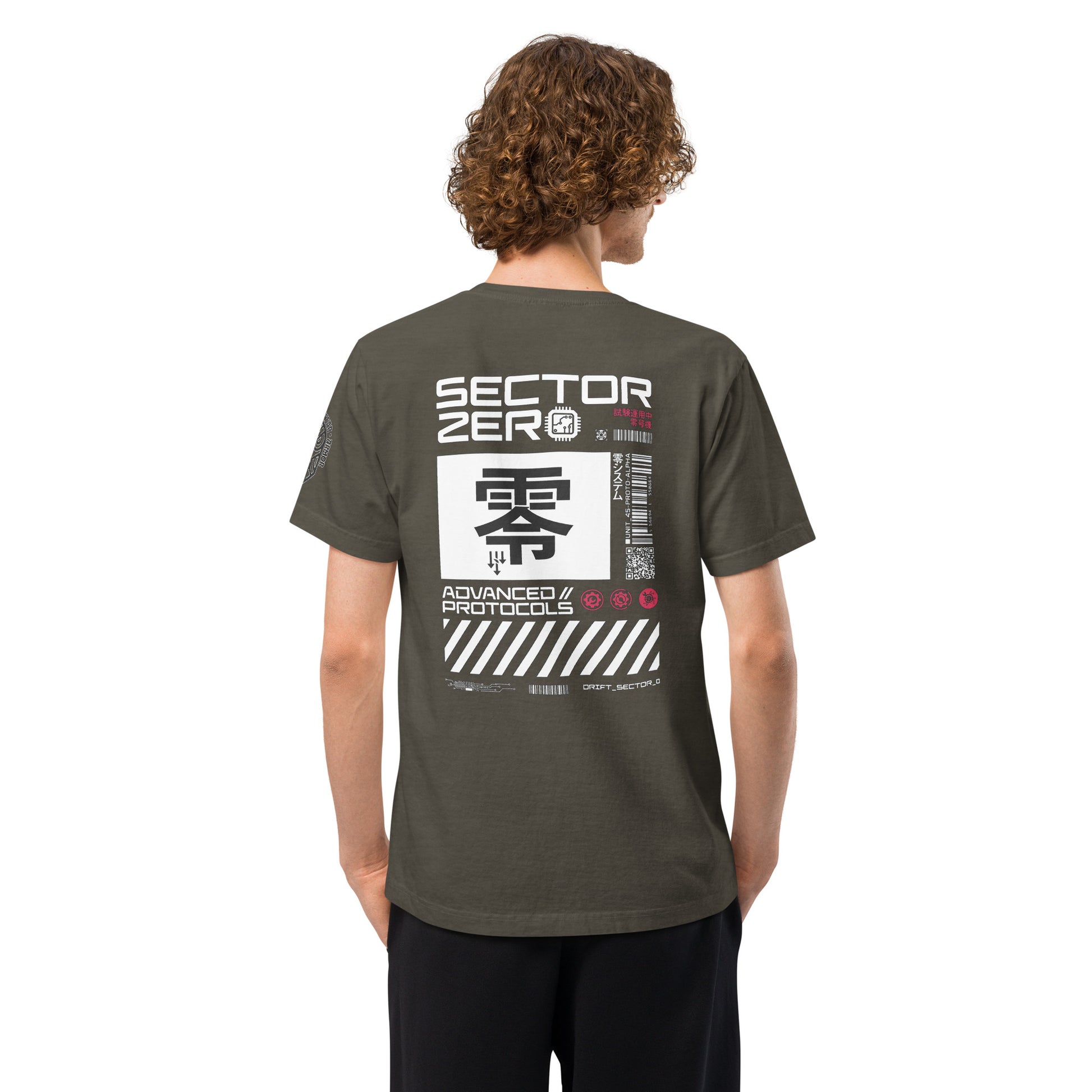 Sector Zero Heavyweight Oversized Graphic T-Shirt
