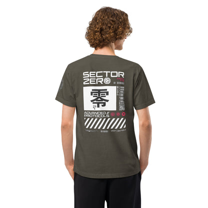 Sector Zero Heavyweight Oversized Graphic T-Shirt