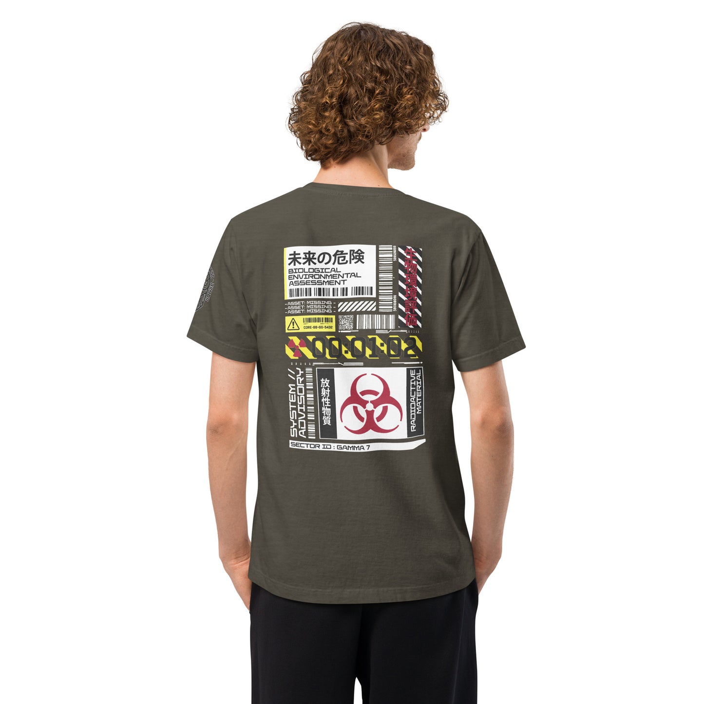 Future Hazard Heavyweight Oversized Graphic T-Shirt