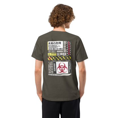 Future Hazard Heavyweight Oversized Graphic T-Shirt