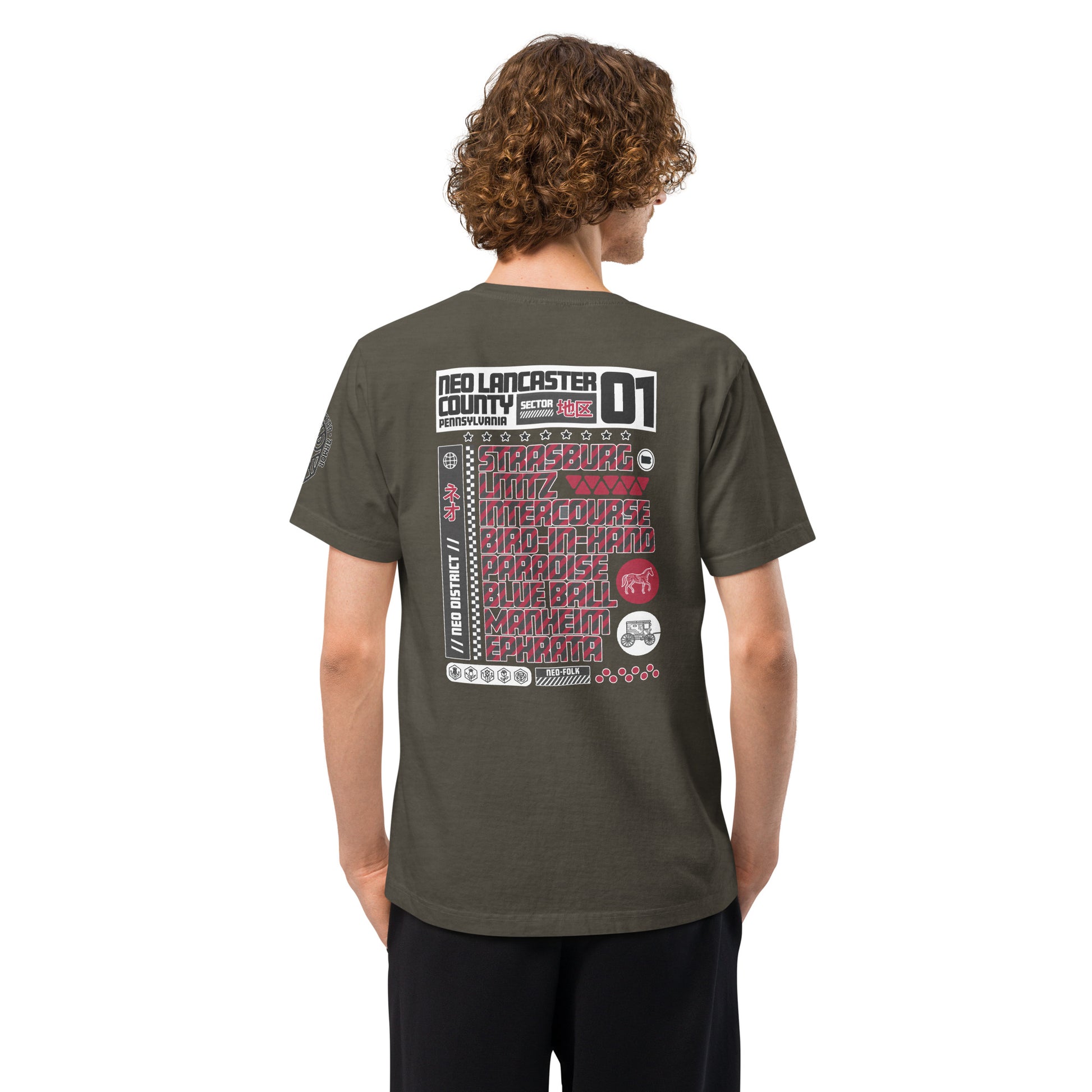 Neo Lancaster County Heavyweight Oversized Graphic T-Shirt