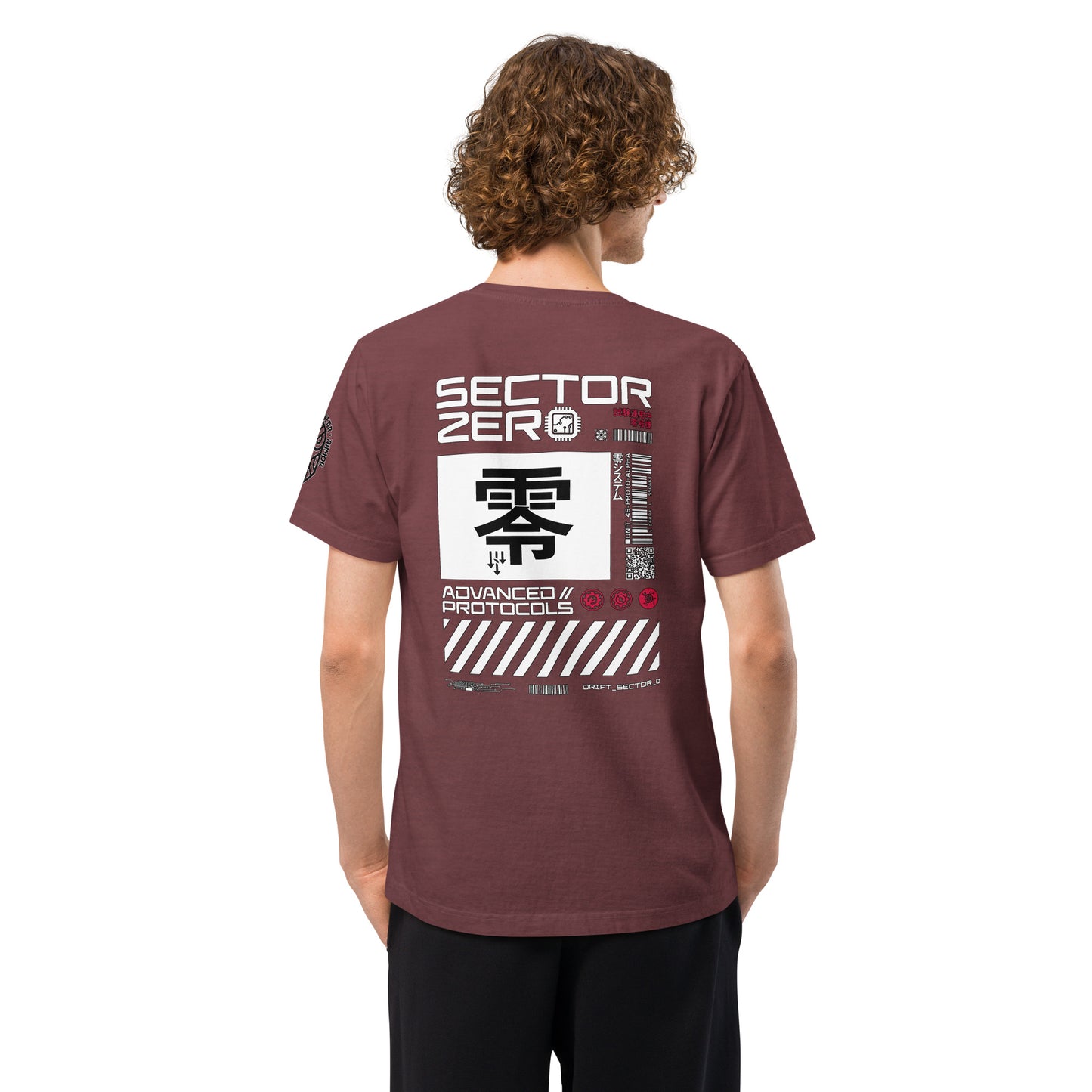 Sector Zero Heavyweight Oversized Graphic T-Shirt