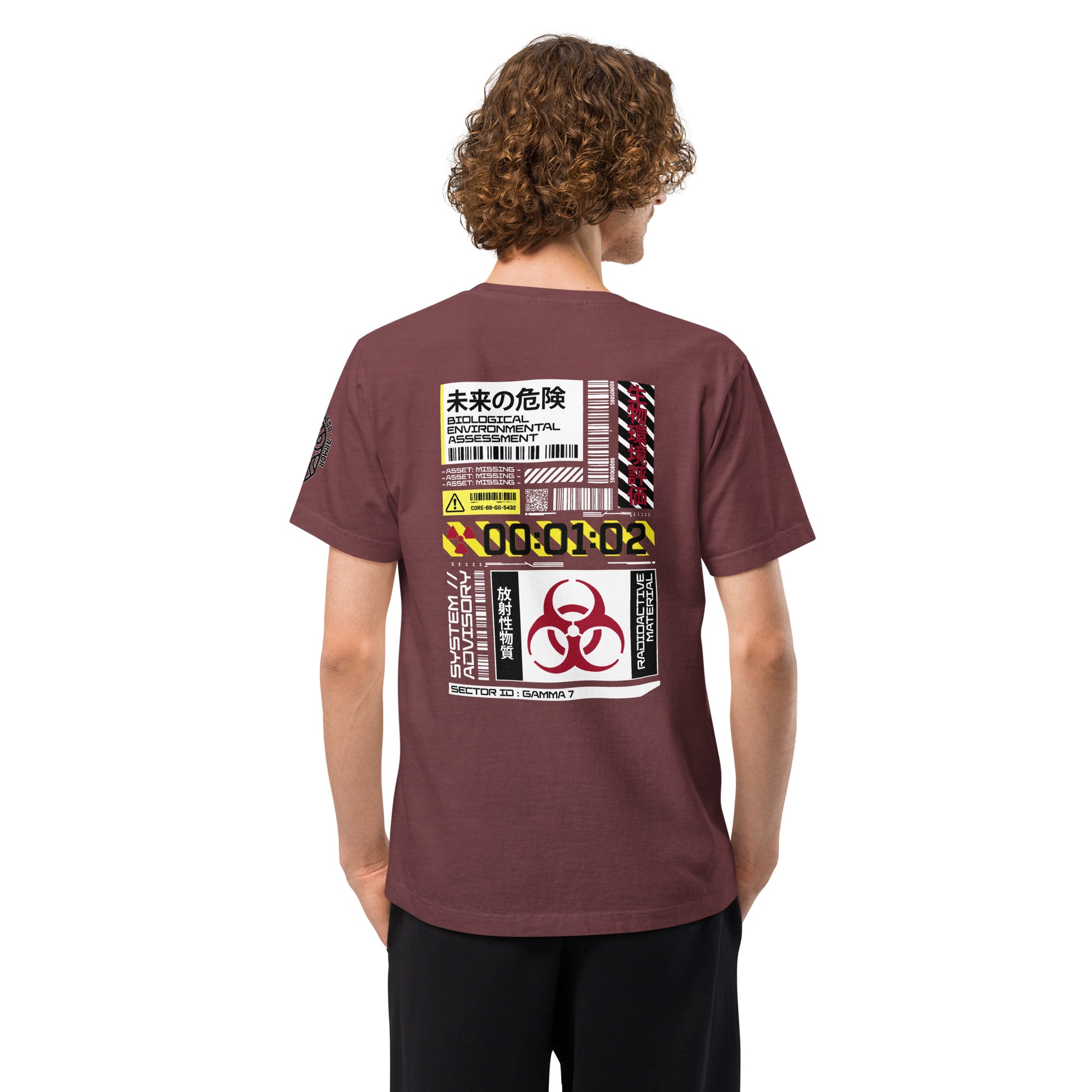 Future Hazard Heavyweight Oversized Graphic T-Shirt