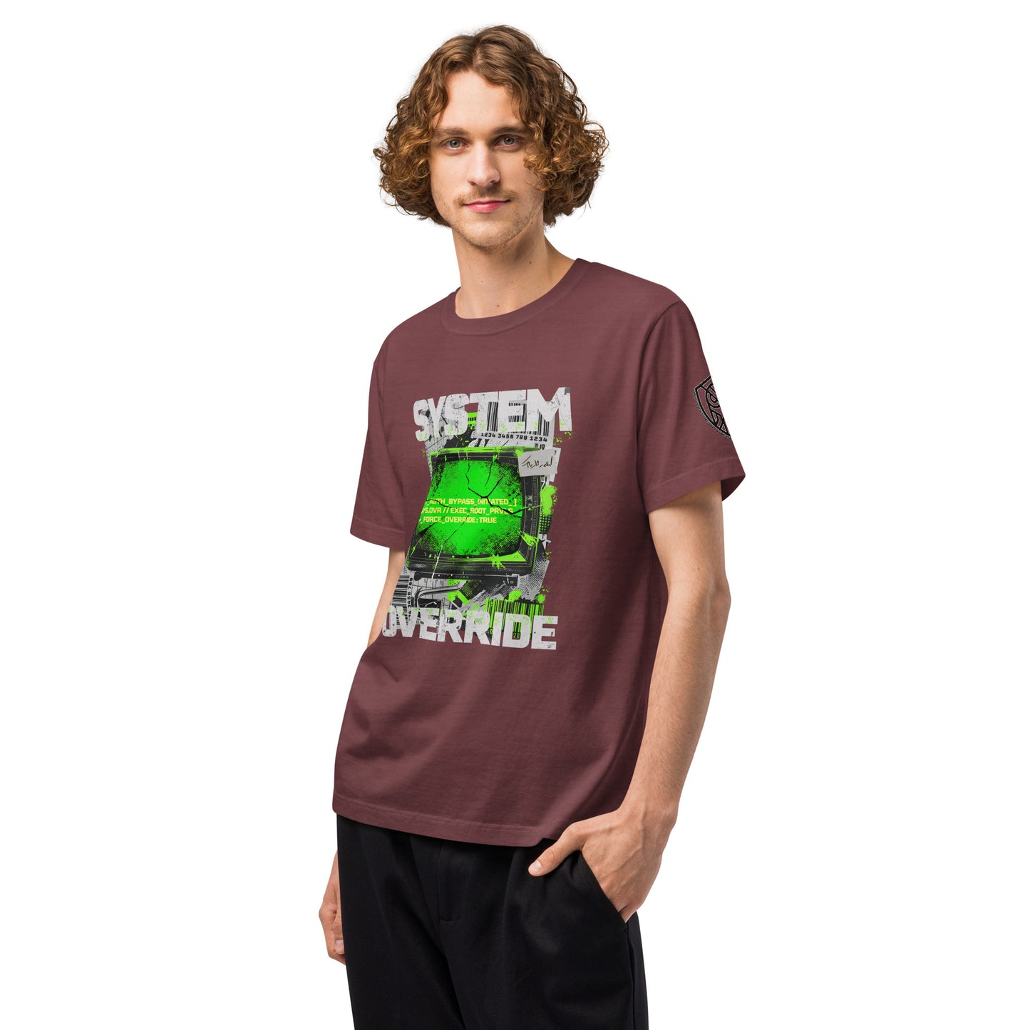 System Override Heavyweight Oversized Graphic T-Shirt