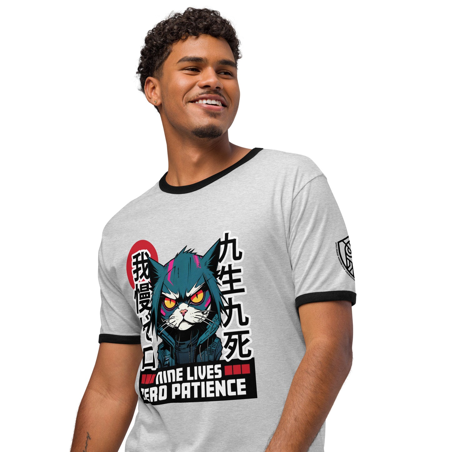 Nine Lives Zero Patience Japanese Graphic T-Shirt