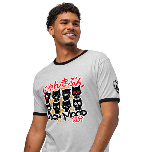 Meow Mood Japanese Graphic T-Shirt
