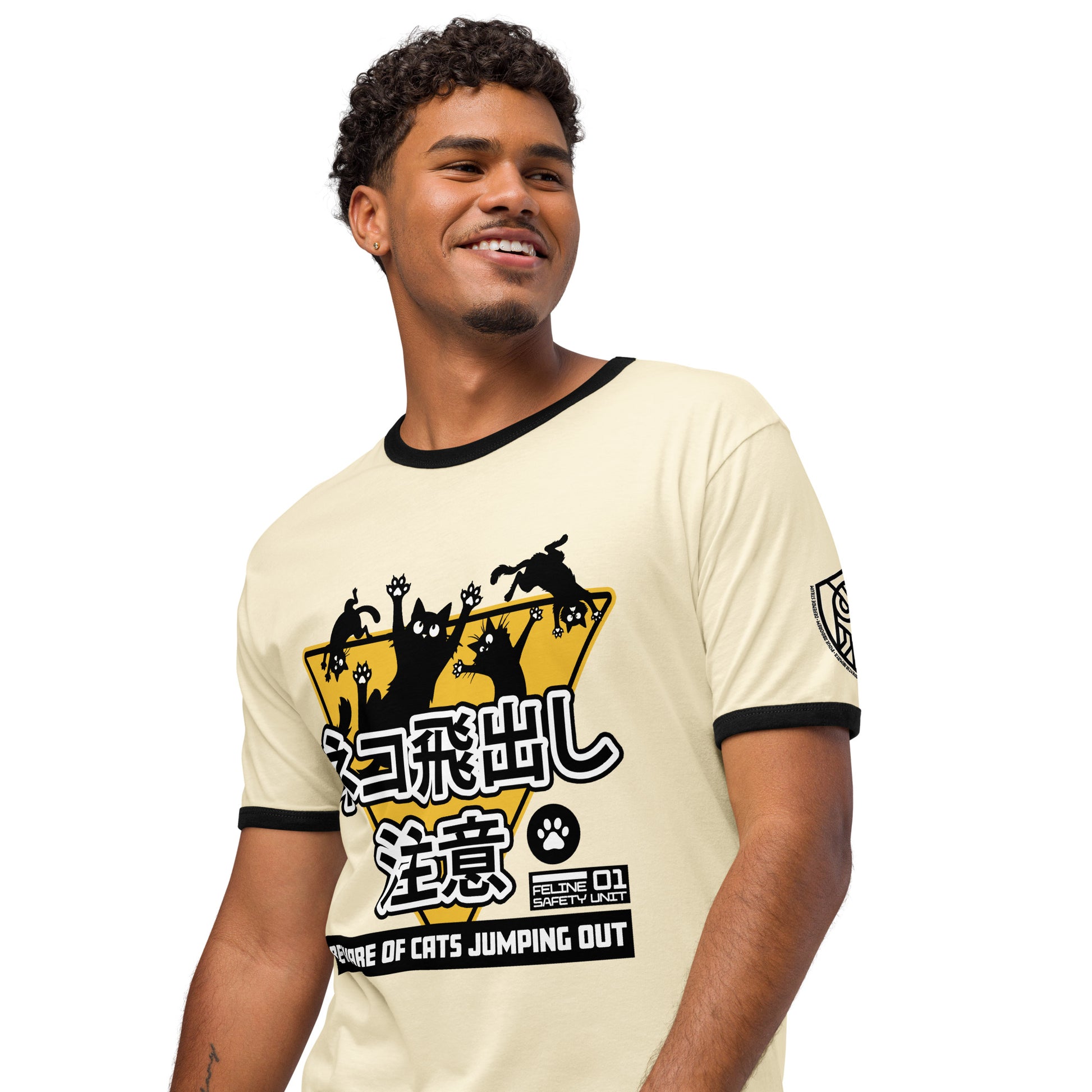 Feline Safety Unit Graphic T-Shirt
