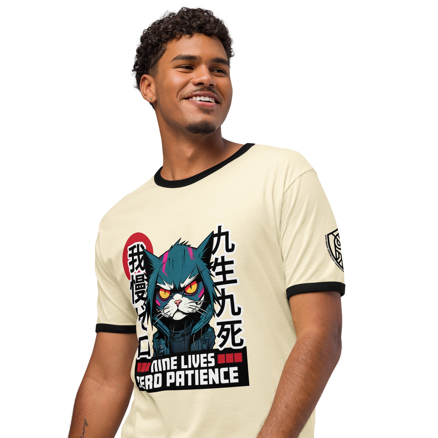 Nine Lives Zero Patience Japanese Graphic T-Shirt