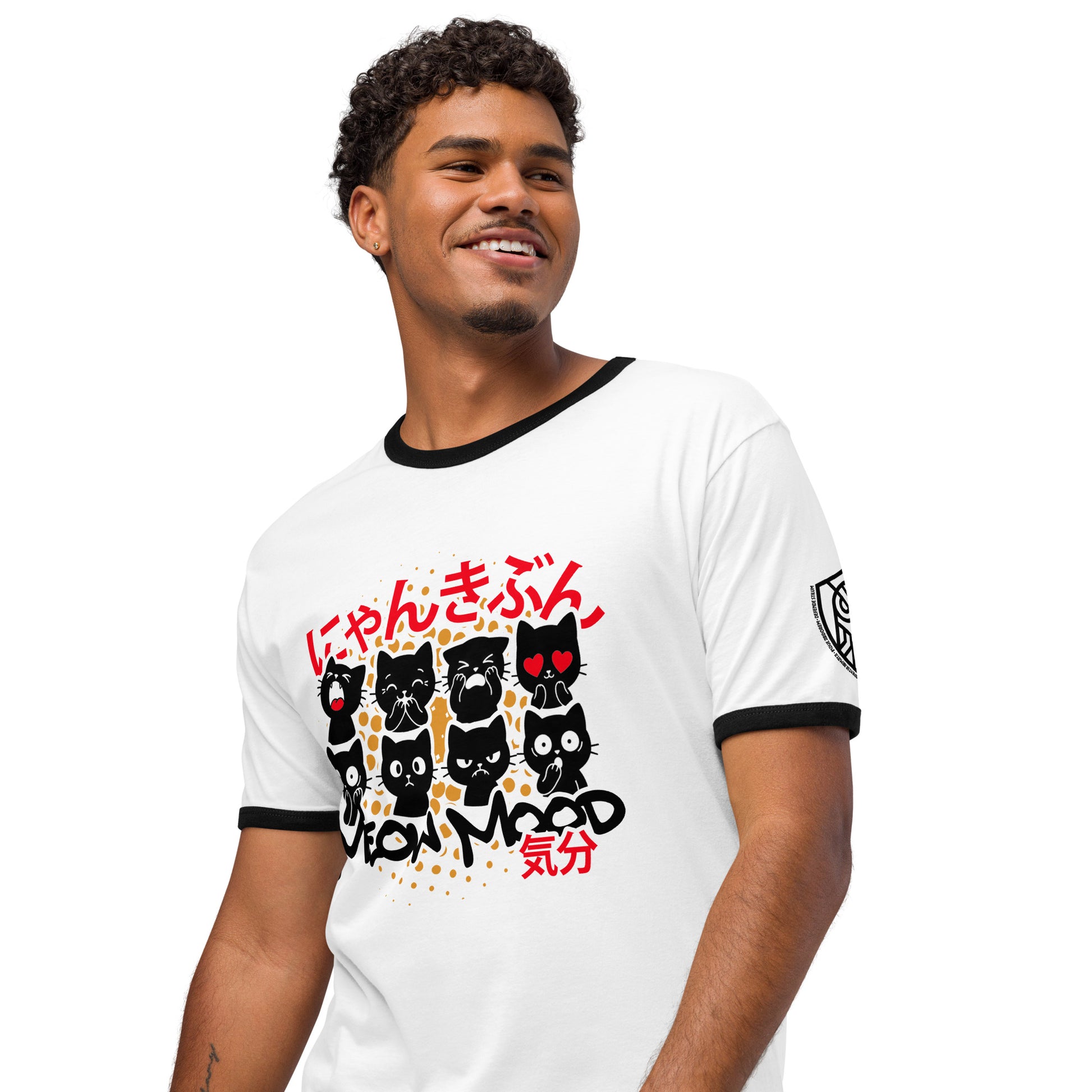 Meow Mood Japanese Graphic T-Shirt