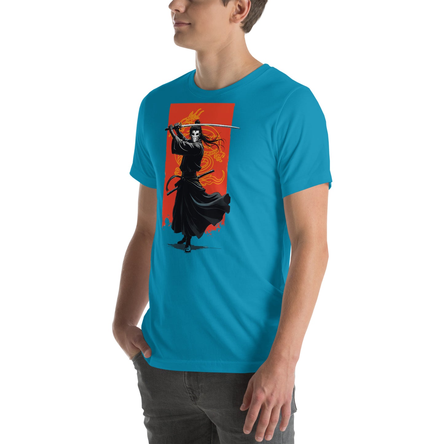 Enigma Warrior Otaku Streetwear Graphic T-Shirt