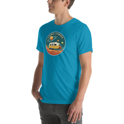 Cosmic Camper Retro Graphic T-Shirt