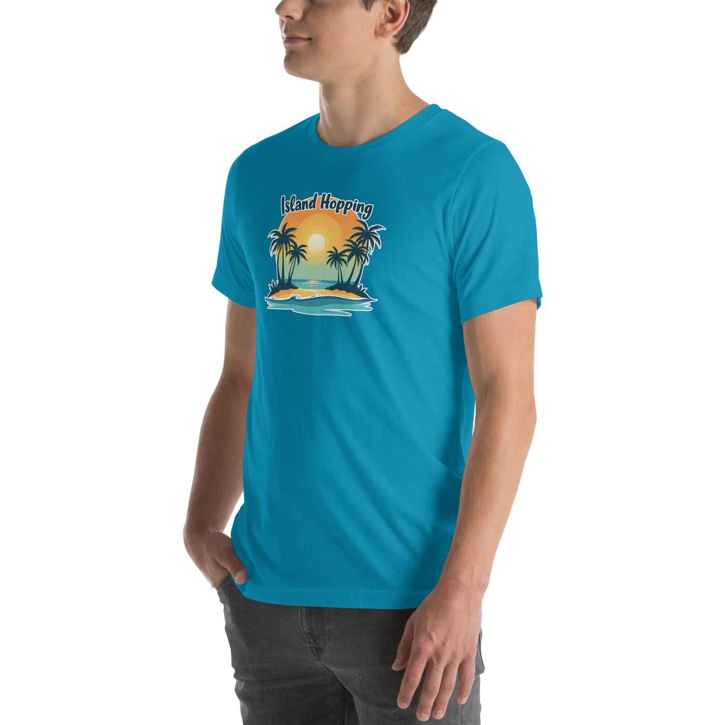 Island Vibes Retro Graphic T-Shirt