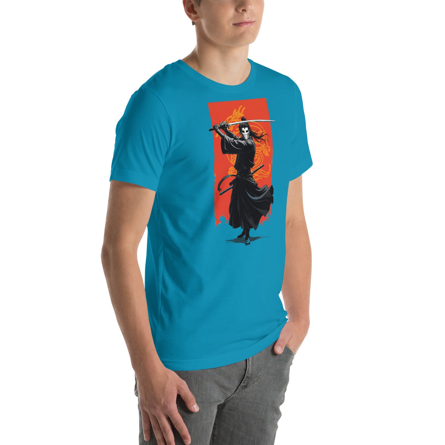 Enigma Warrior Otaku Streetwear Graphic T-Shirt