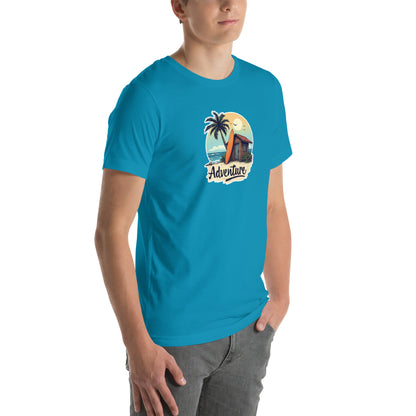 Coastal Vibes Retro Graphic T-Shirt