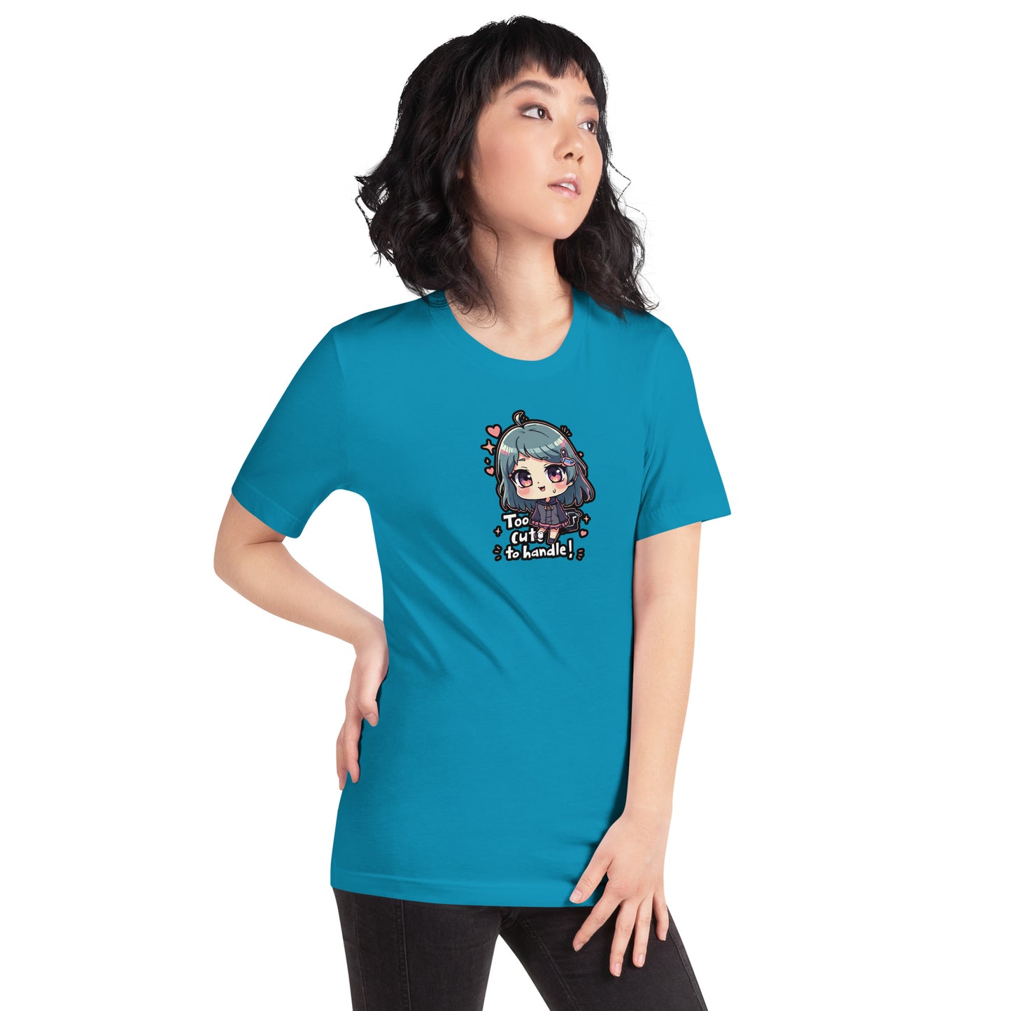 Too Cute Otaku Graphic T-Shirt