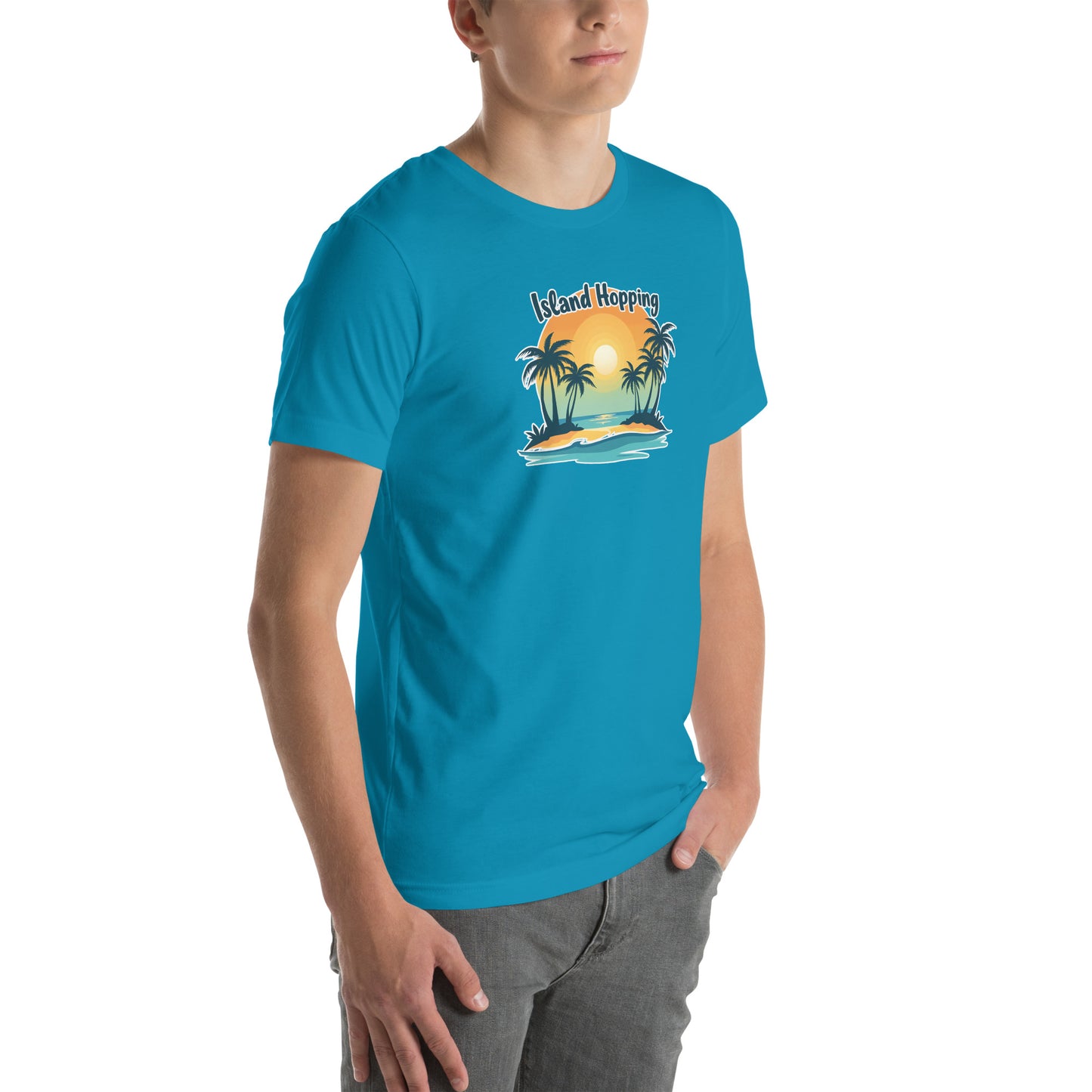 Island Vibes Retro Graphic T-Shirt