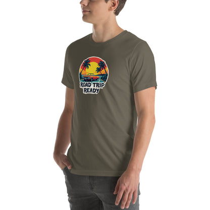Chrome Dreams Road Trip Retro Graphic T-Shirt