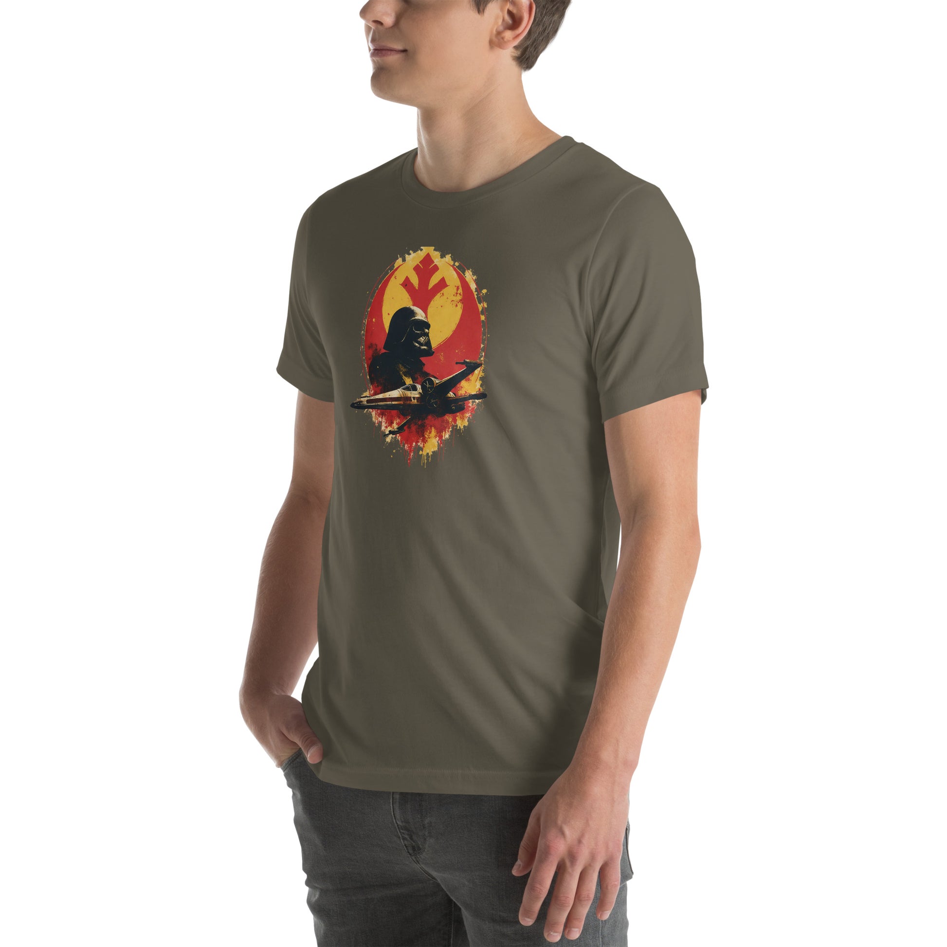 Galactic Ascent Sci-fi Graphic T-Shirt