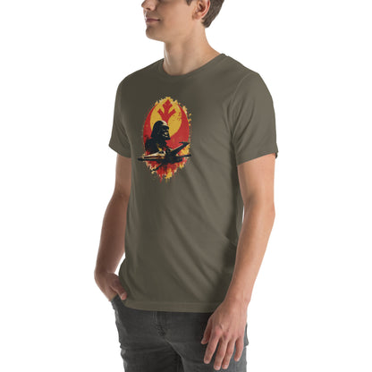 Galactic Ascent Sci-fi Graphic T-Shirt