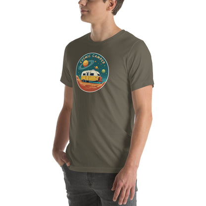 Cosmic Camper Retro Graphic T-Shirt