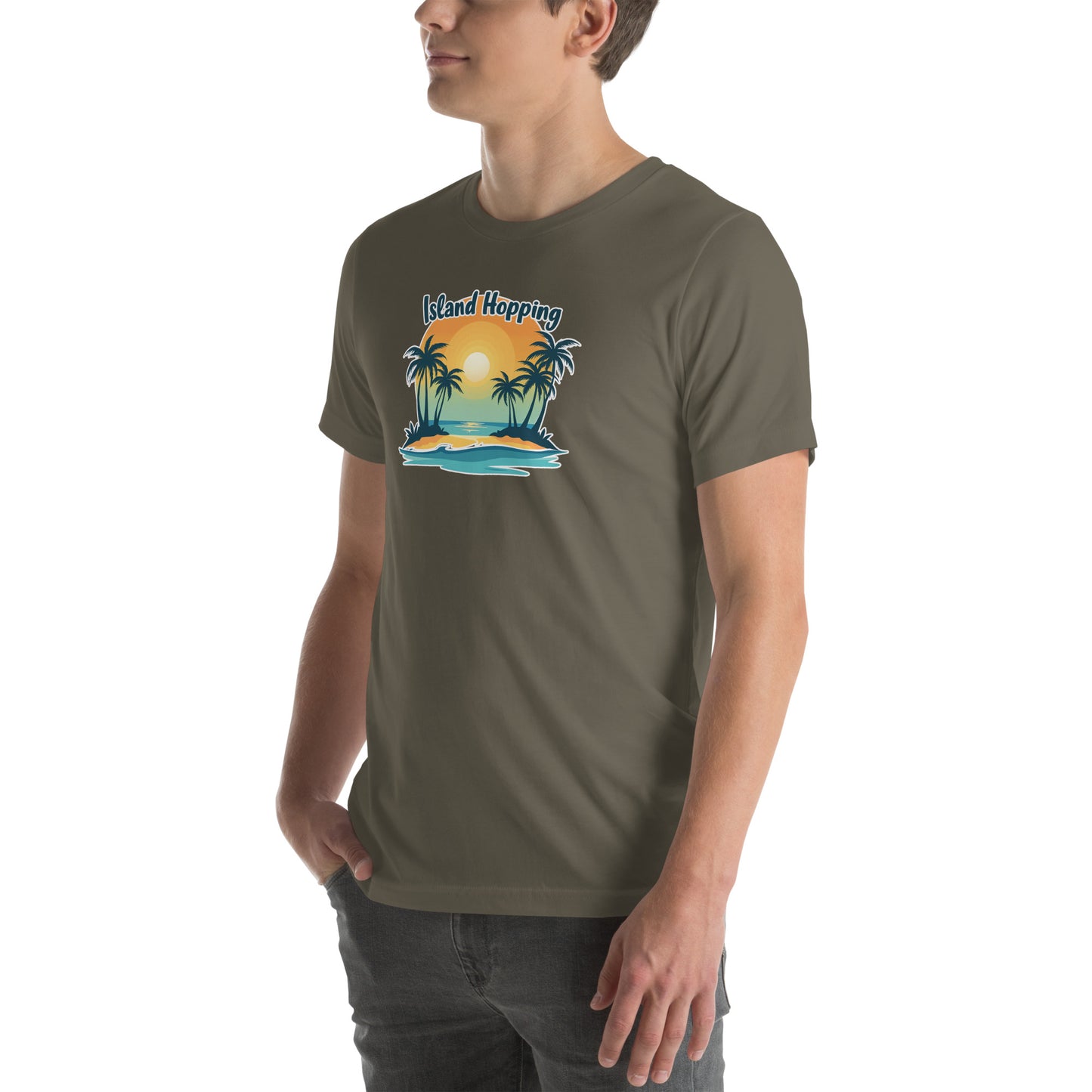 Island Vibes Retro Graphic T-Shirt