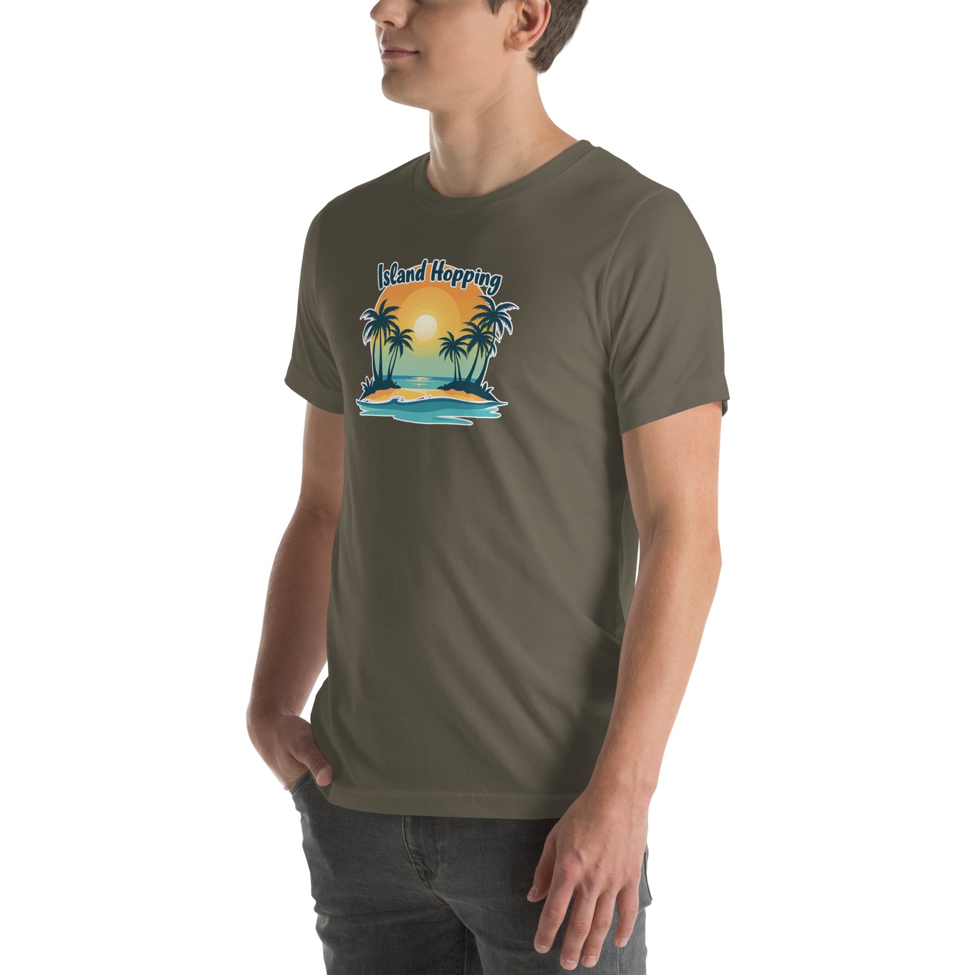 Island Vibes Retro Graphic T-Shirt