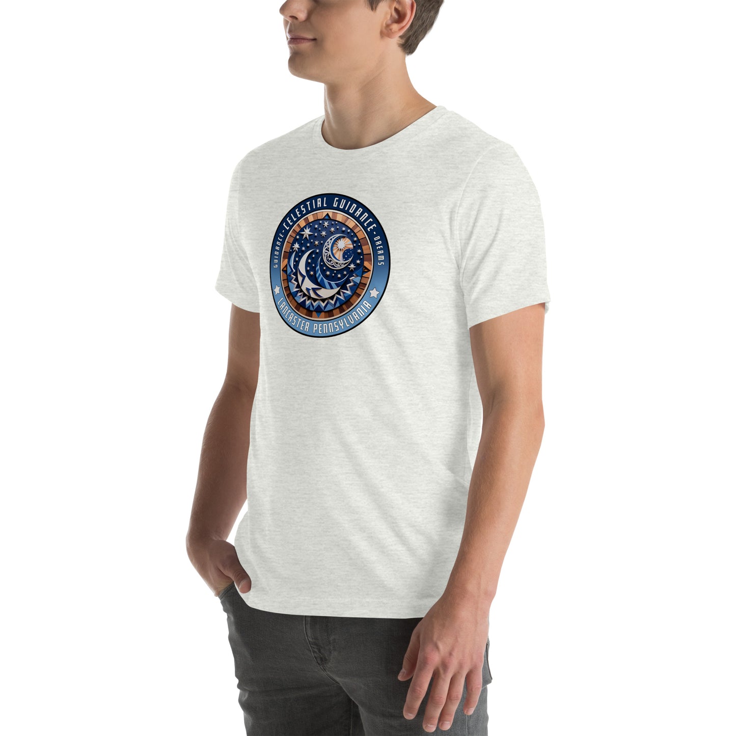 Celestial Guidance Hex Graphic T-Shirt