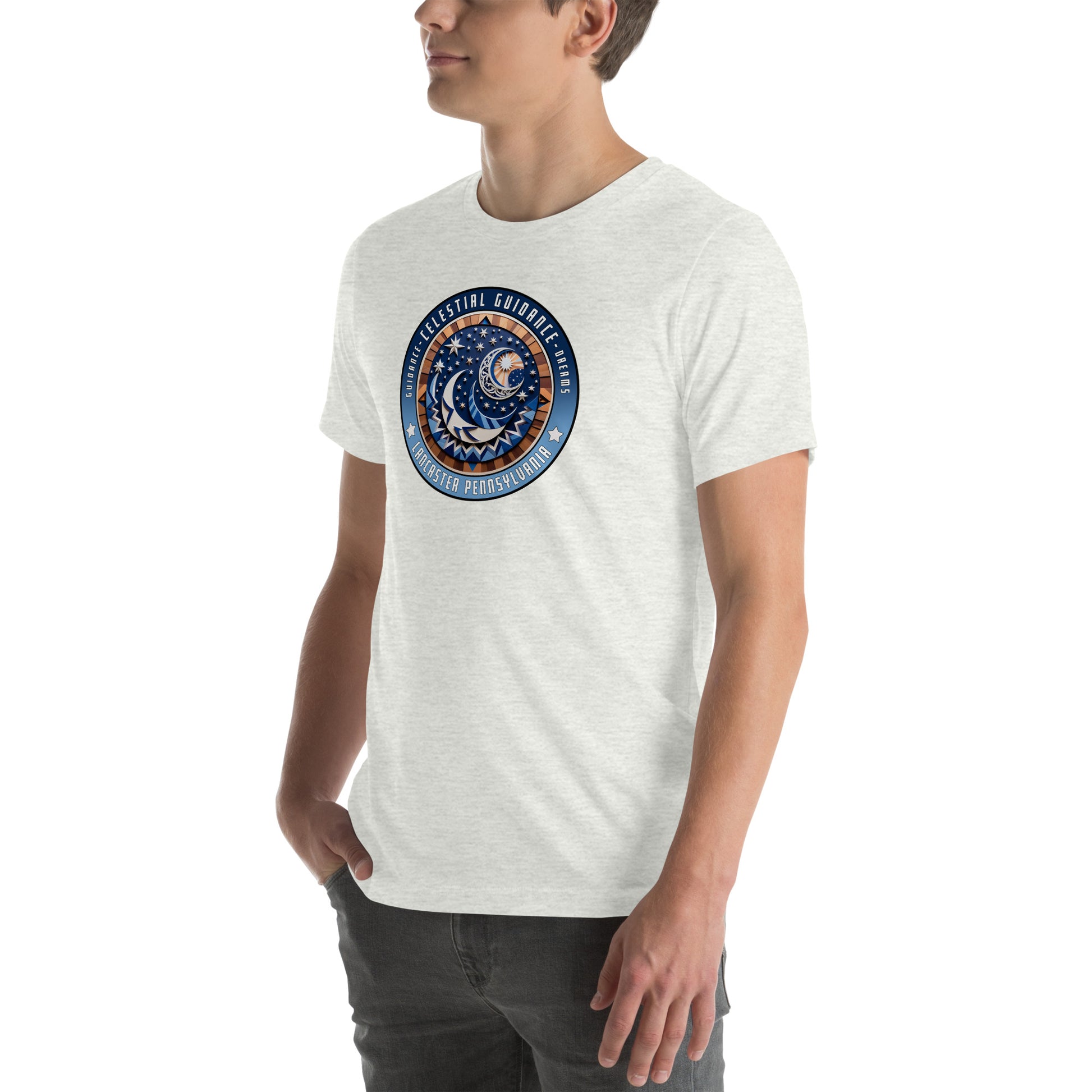 Celestial Guidance Hex Graphic T-Shirt