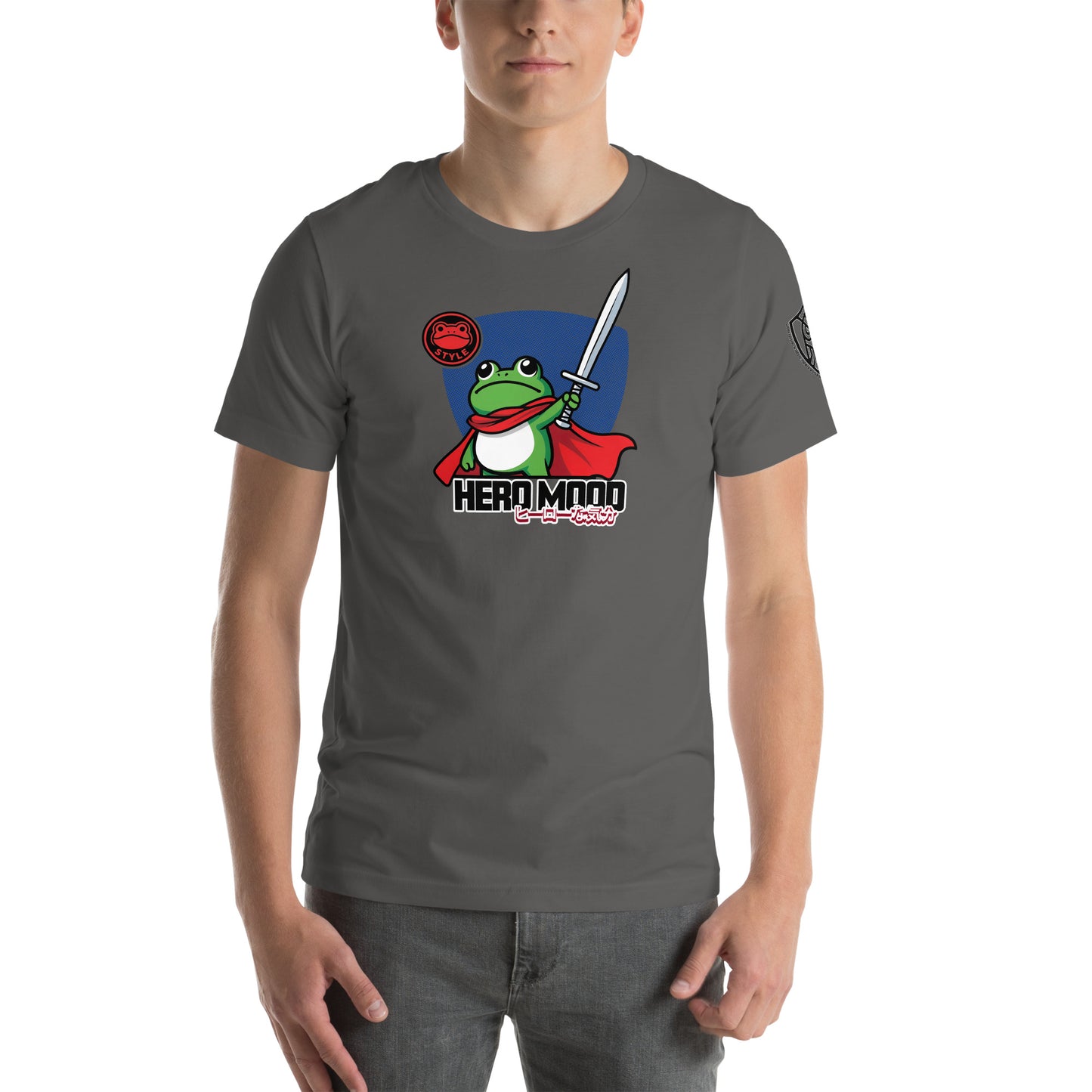 Hero Mood Graphic T-Shirt Asphalt