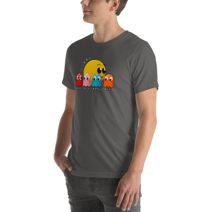Retro Arcade Ghost Otaku Streetwear Graphic T-Shirt