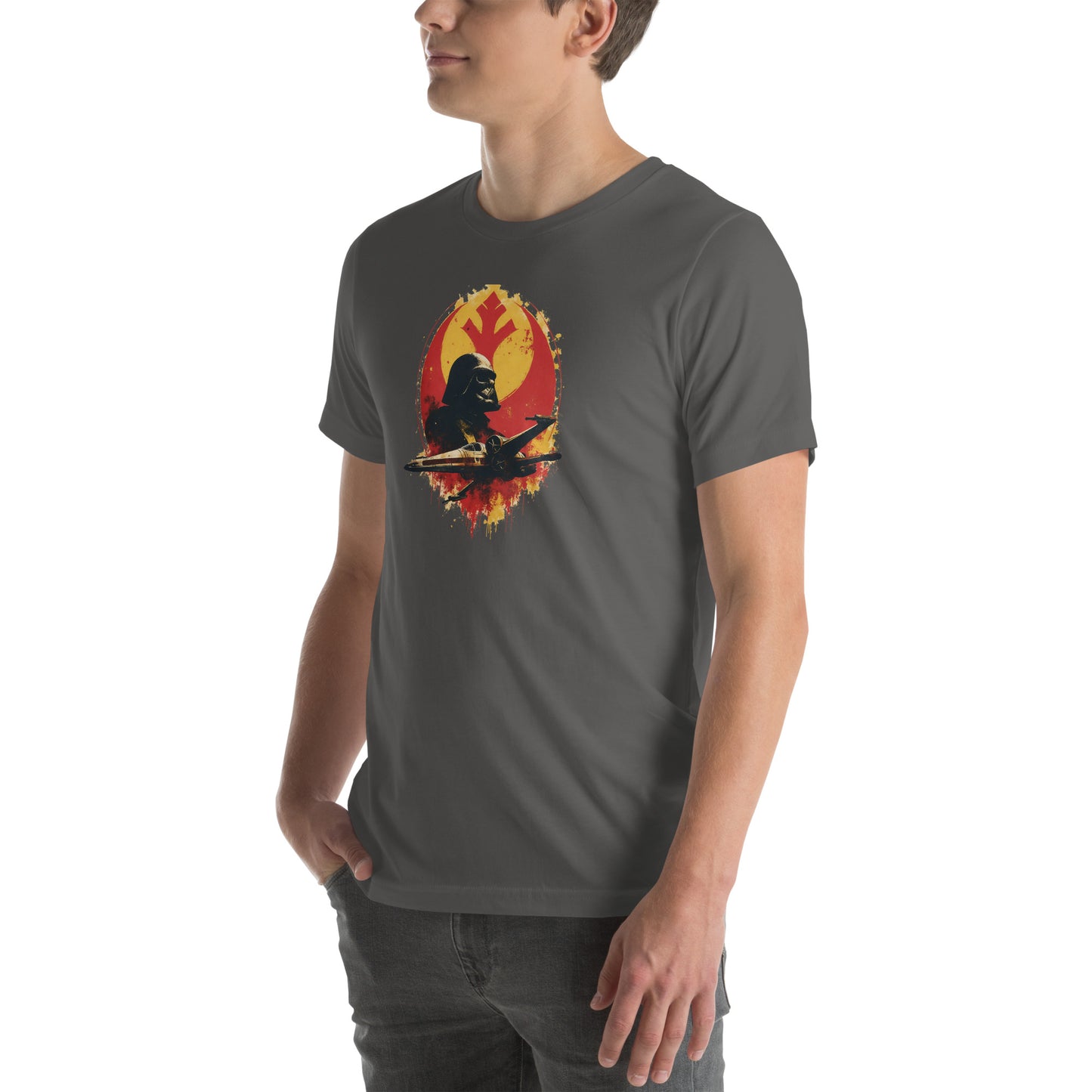 Galactic Ascent Sci-fi Graphic T-Shirt